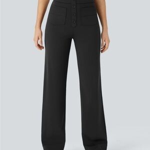 HALARA | High-Waisted Straight-Leg Pants